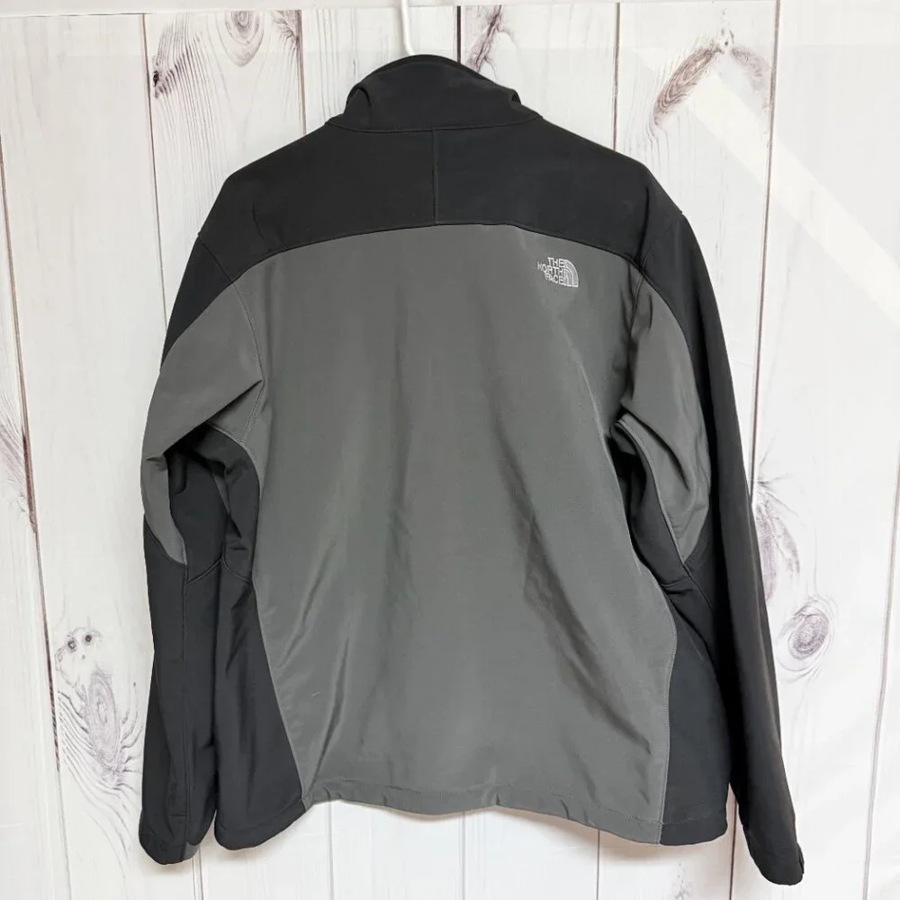 The North Face‎ Men’s Apex Bionic Jacket XL Black Gray Softshell EUC